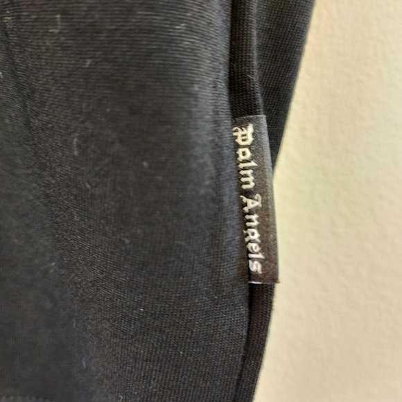 Palm Angels Men T-Shirt Sz M Fisherman Club Embroidered Women Fish Graphic NWT - Picture 8 of 16